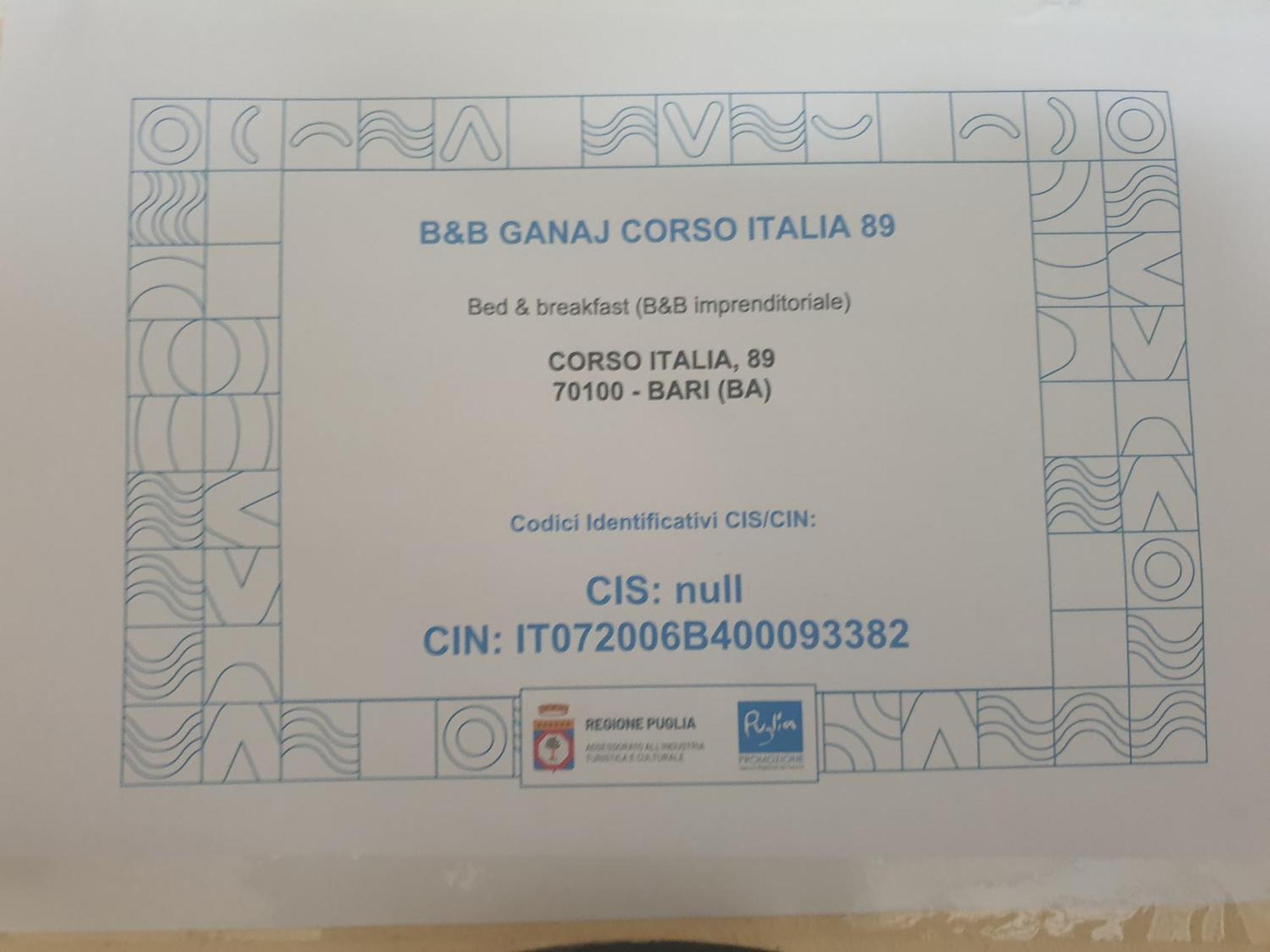 B&B Ganaj La Terrazza Di Ganaj Bari Ngoại thất bức ảnh